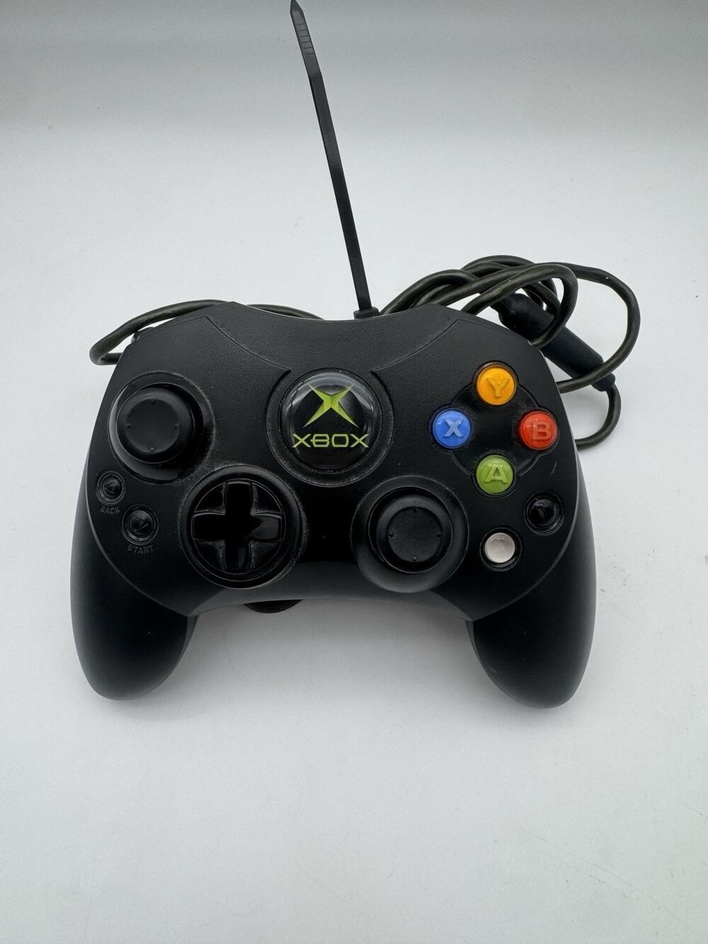 Genuine Microsoft (X08-69873) Black Wired Game Controller S For Xbox Console